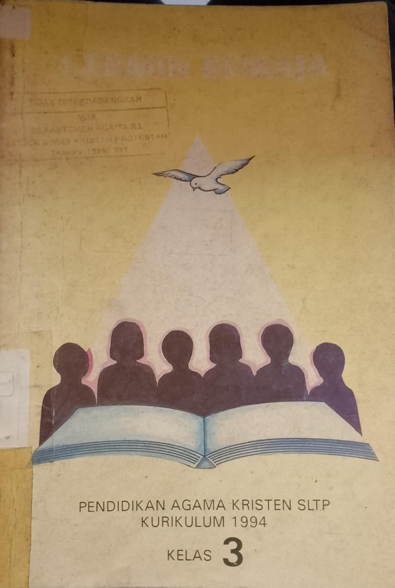 Cover buku PENDIDIKAN AGAMA KRISTEN SLTP KURIKULUM 1994 KELAS 3