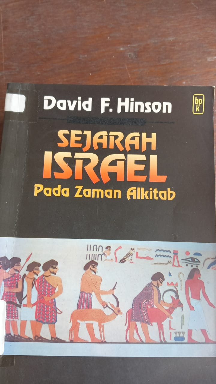 Cover buku Sejarah Israel pada zaman Alkitab