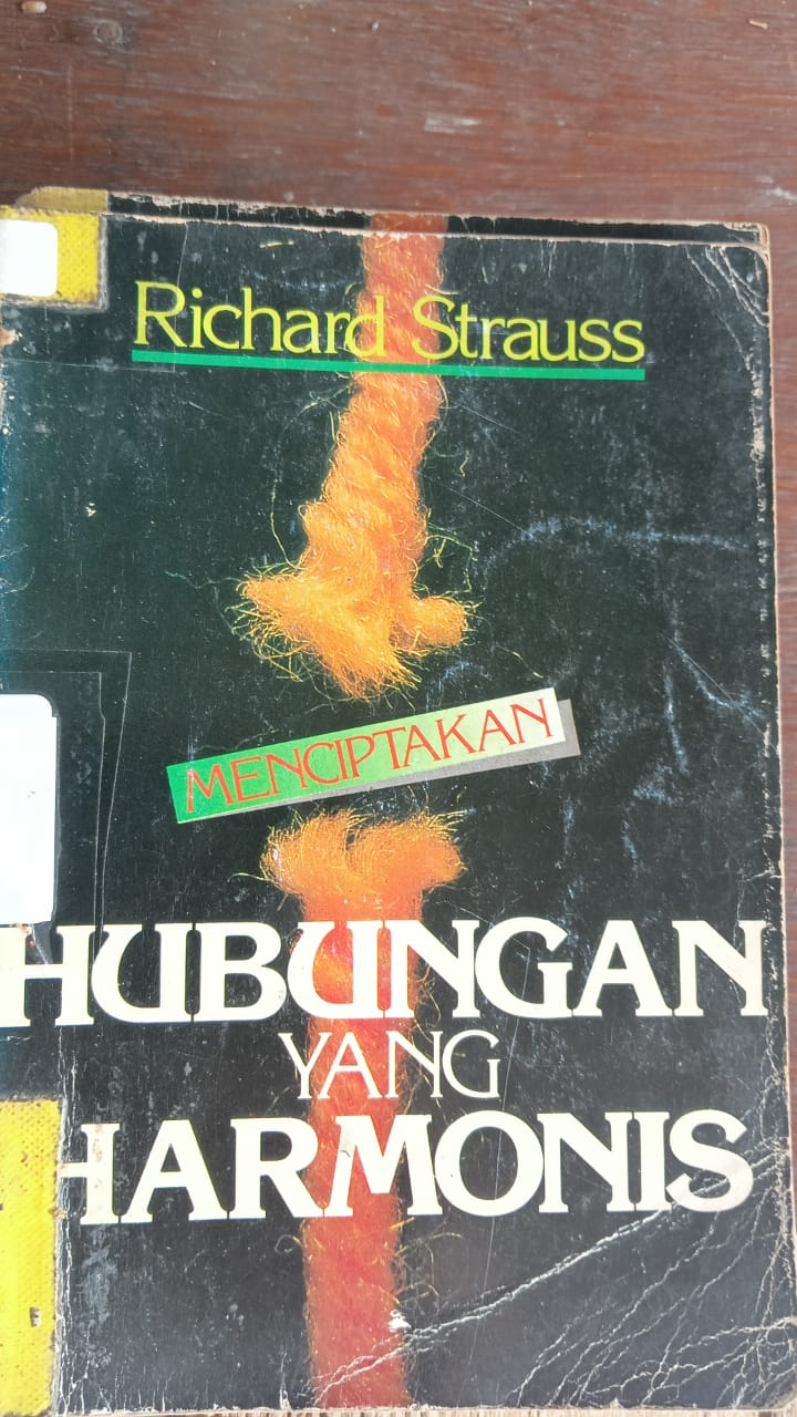 Cover buku Hubungan yang harmonis