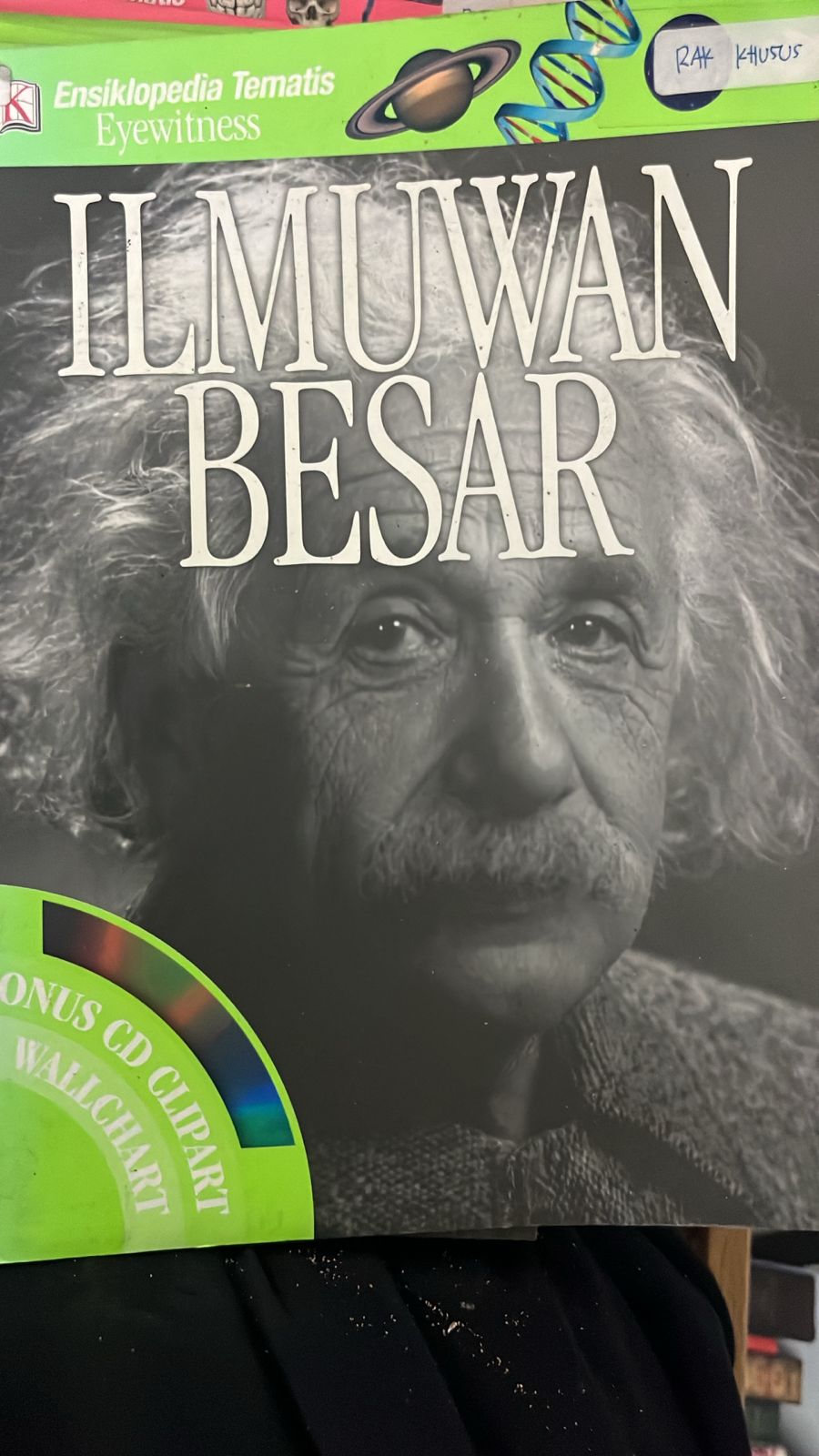 Cover buku Ilmuwan Besar