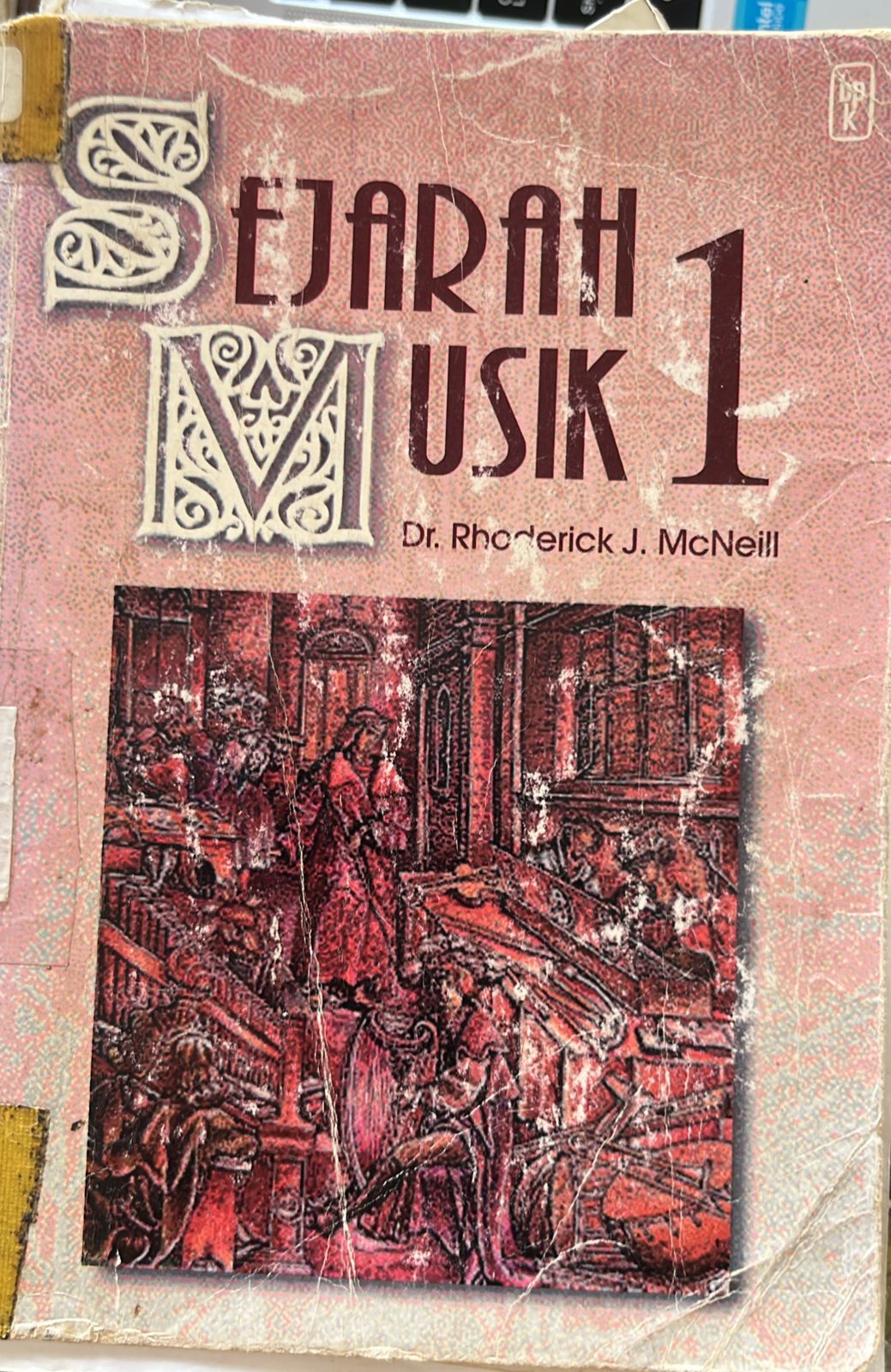 Cover buku Sejarah Musik 1