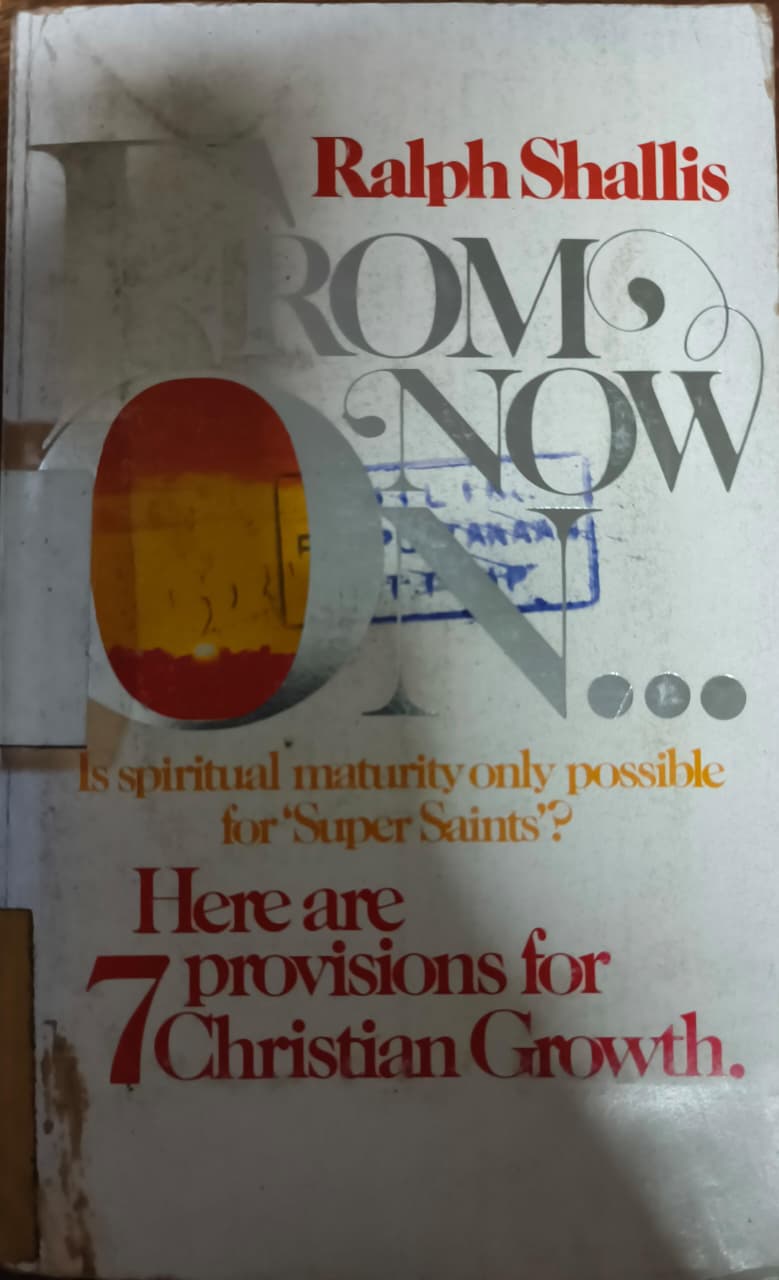 Cover buku FROM ON NOW