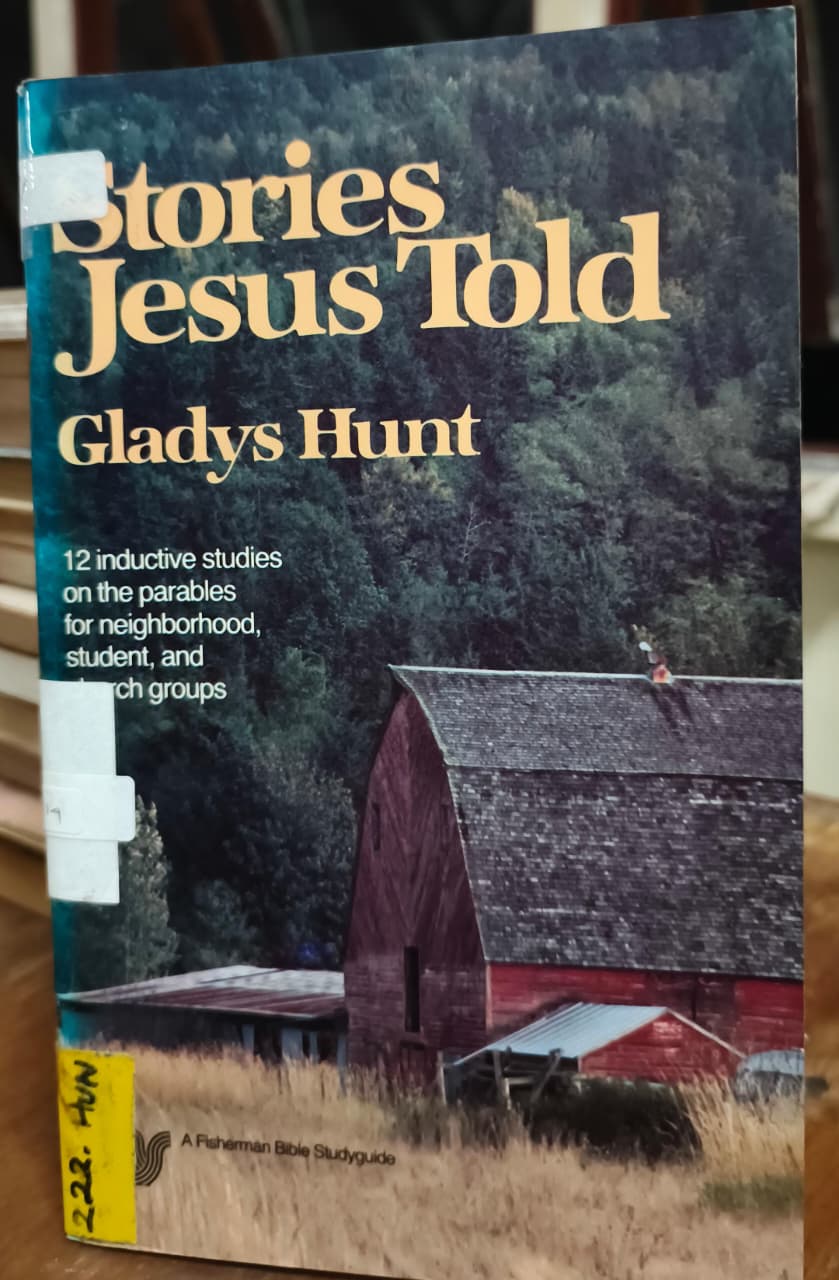 Cover buku Stories Jesus Told