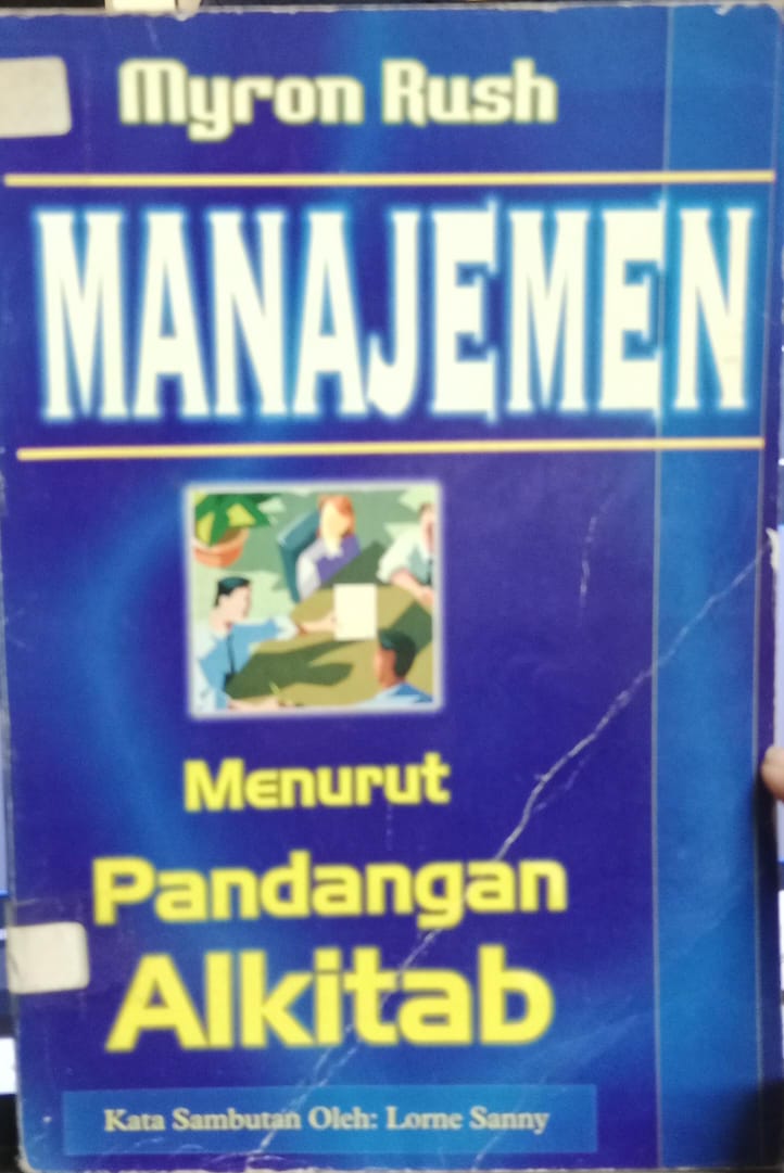 Cover buku Manajemen  Menurut Pandangan Alkitab