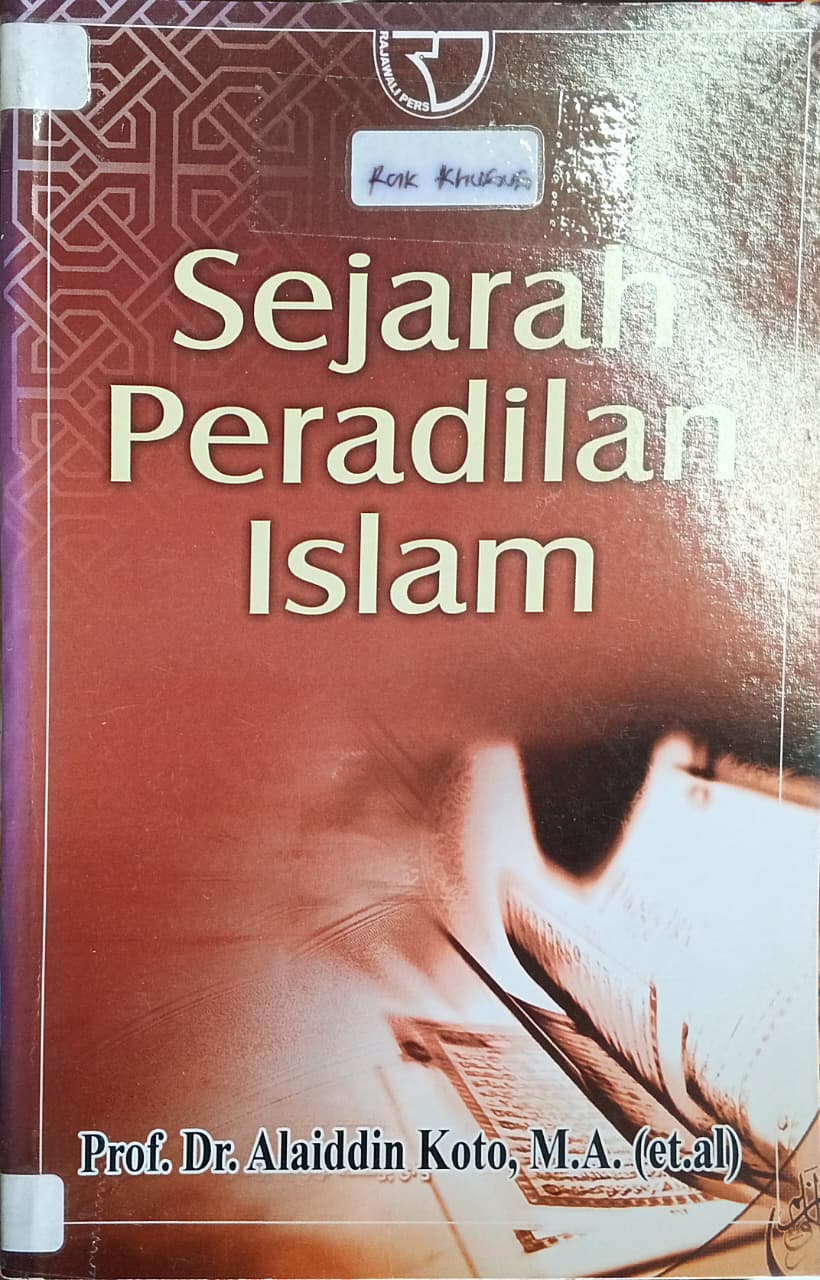 Cover buku SEJARAH PERADILAN ISLAM