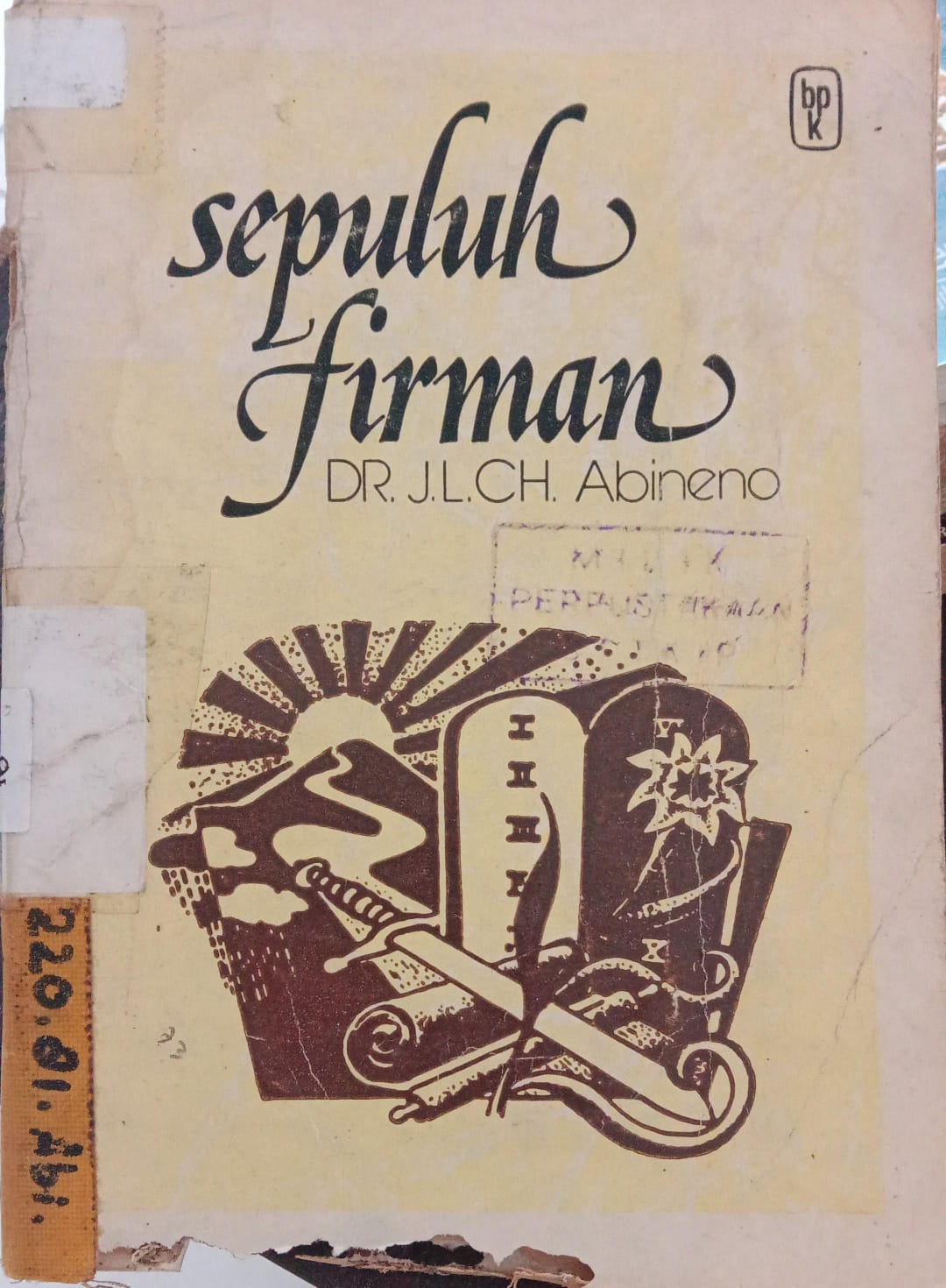 Cover buku Sepuluh Firman