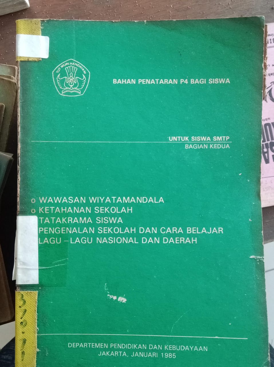 Cover buku WAWASAN WIYATAMANDALA