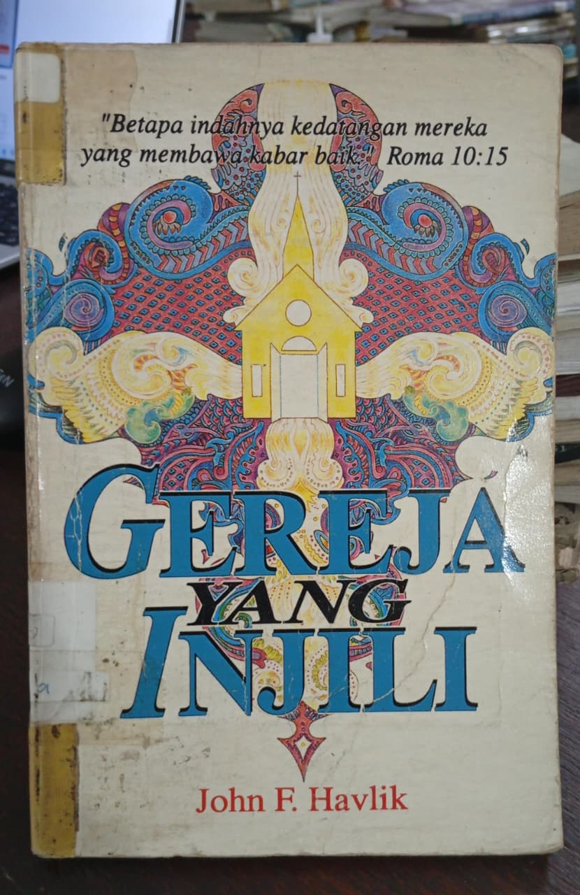 Cover buku Gereja yang injili