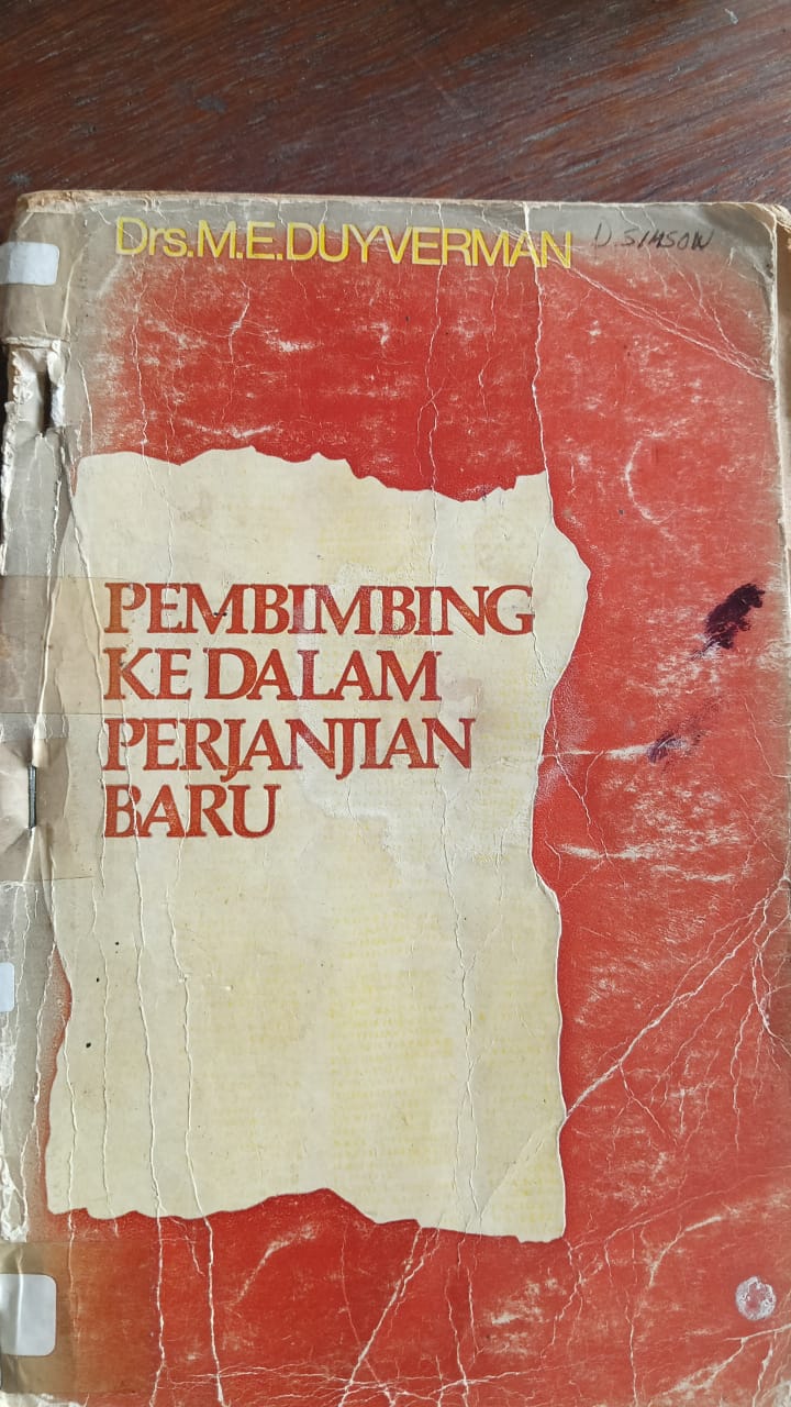 Cover buku Pembimbing ke dalam perjanjian baru