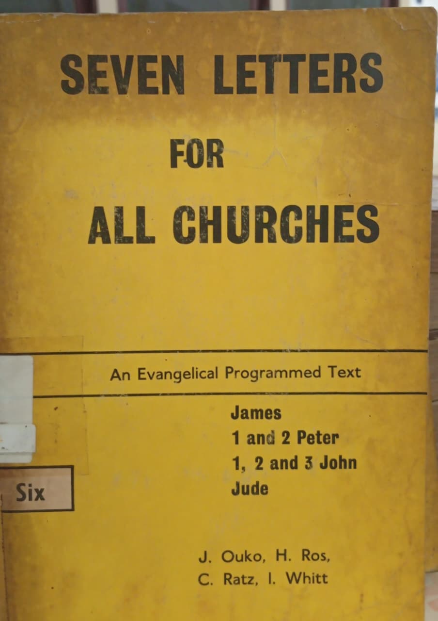 Cover buku seven letters for all churches