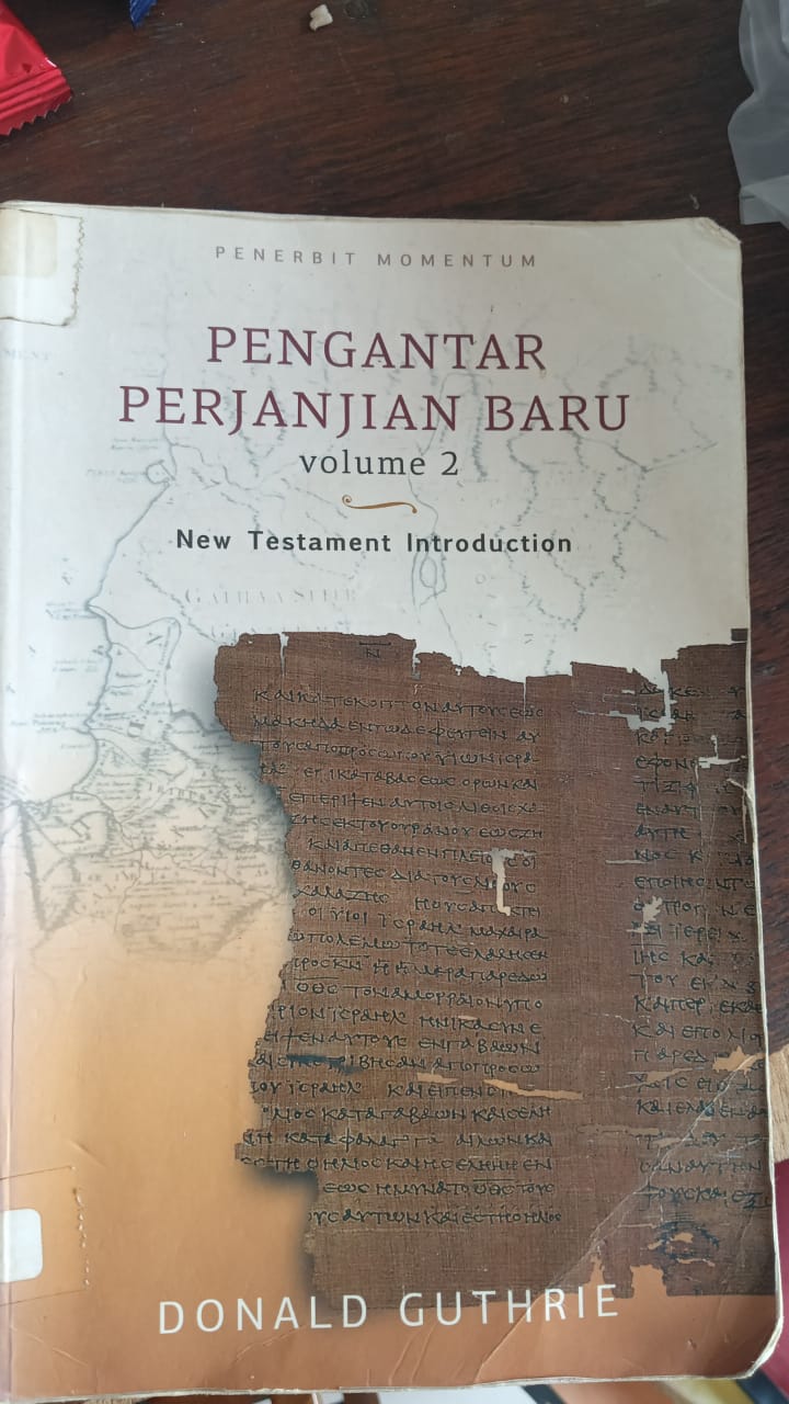 Cover buku Pengantar perjanjian baru