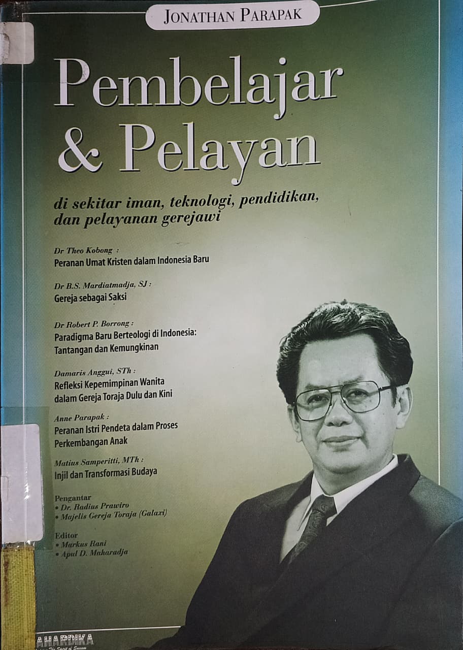 Cover buku Pembelajar & Pelayan
