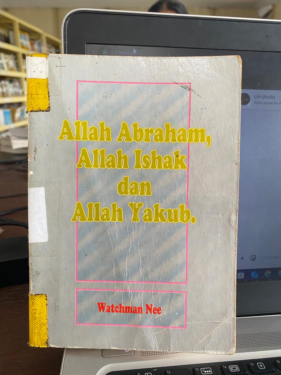 Cover buku Allah Abraham, Allah Ishak dan Allah Yakub