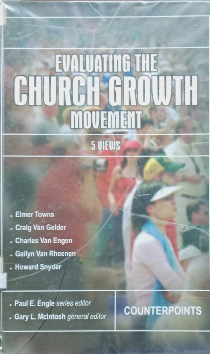 Cover buku EVALUATING THE CHURCH GROWTH MOVEMENT
