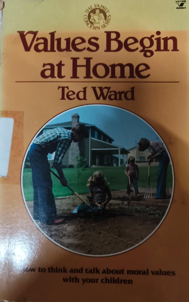 Cover buku Values Begin at Home