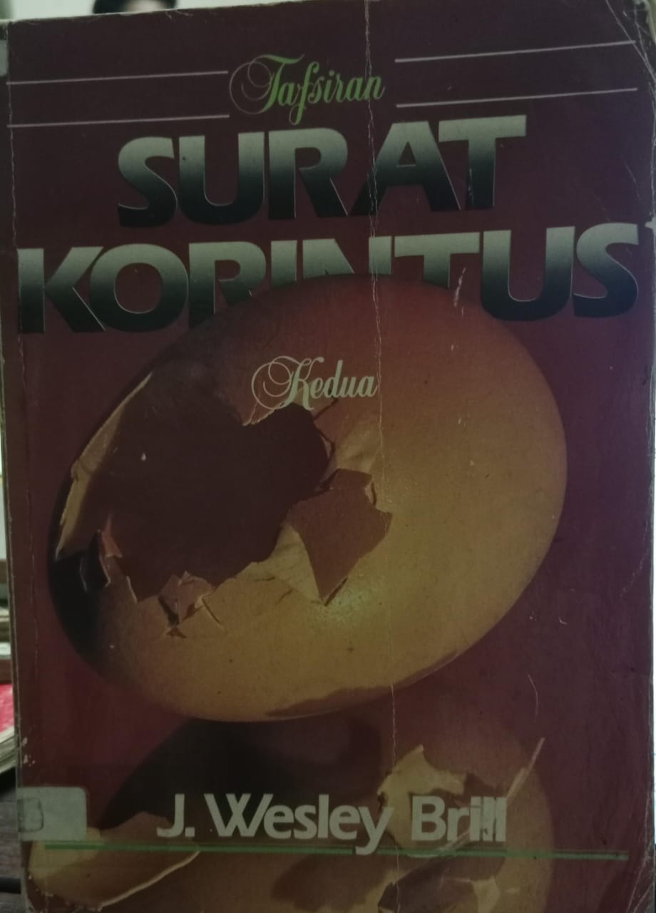 Cover buku Surat  Korintus