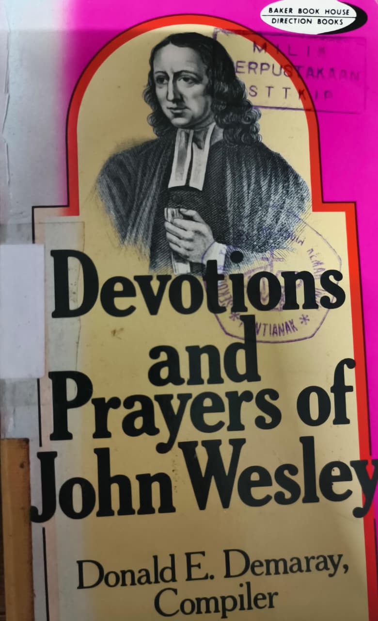 Cover buku Devotion and Prayers of John Wesley