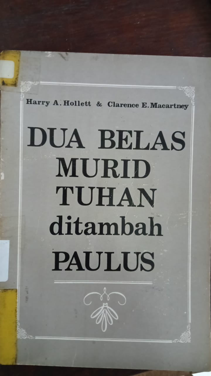 Cover buku DUA BELAS MURID TUHAN DI TAMBAH PAULUS
