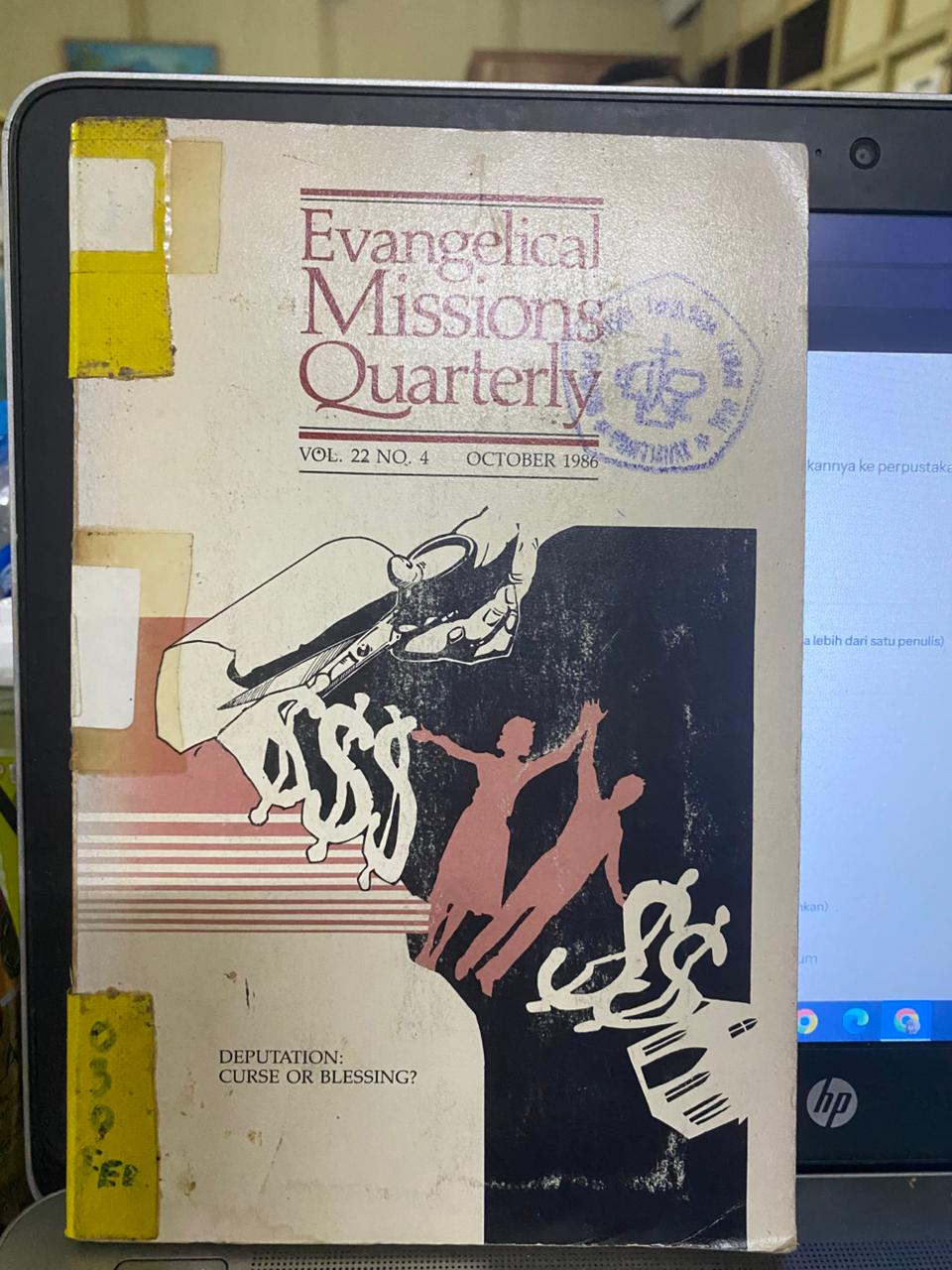 Cover buku Evangelical Missions quarterly