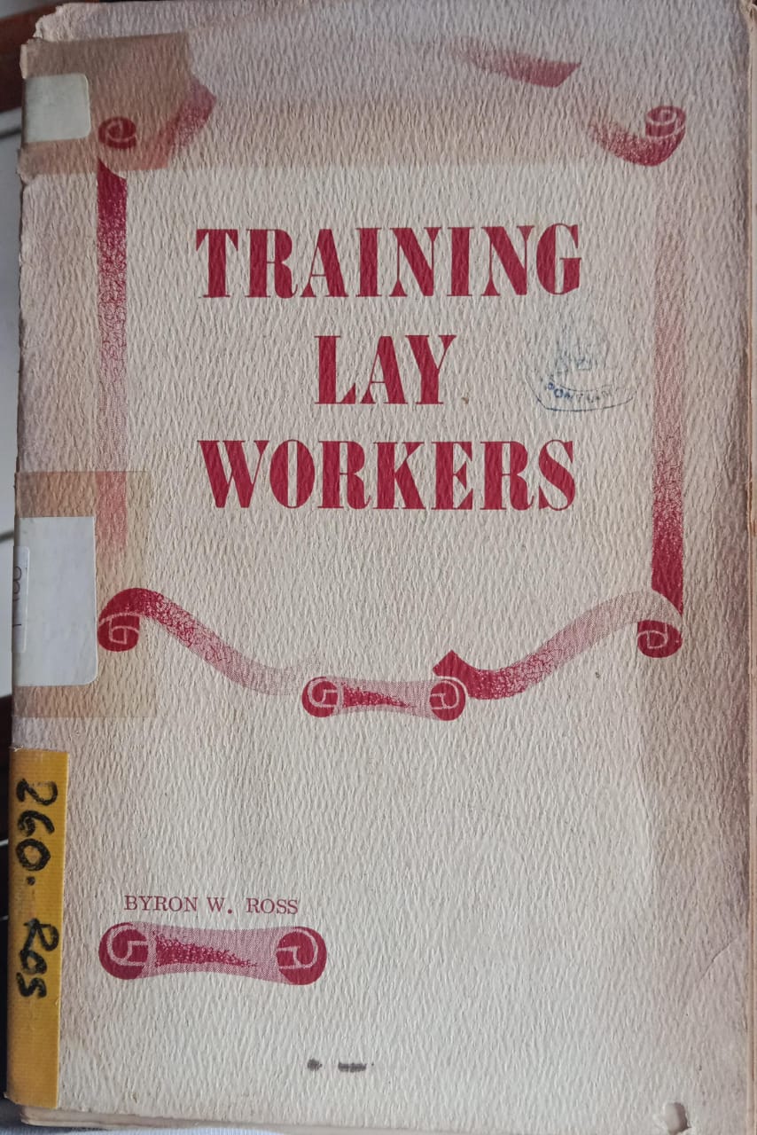 Cover buku Training Lay Workers