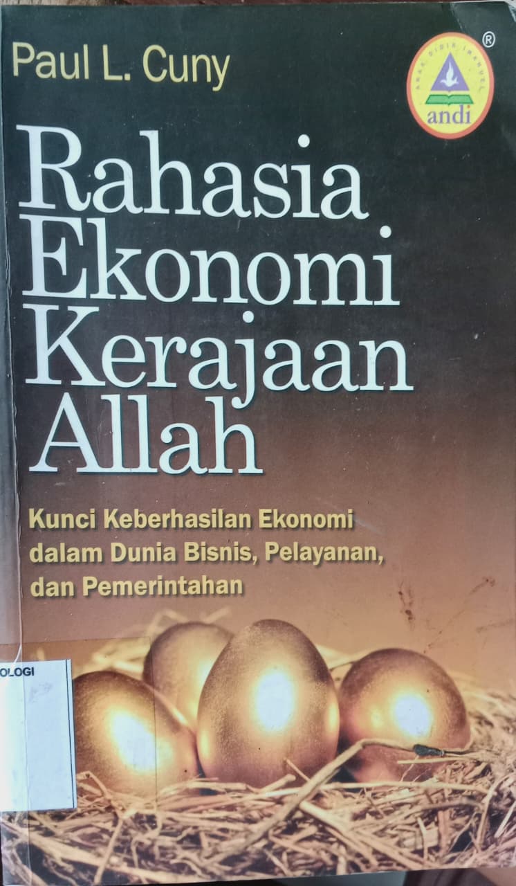 Cover buku Rahasia Ekonomi Kerajaan Allah