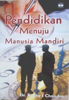 Cover buku Pendidikan  Menuju Manusia Mandiri