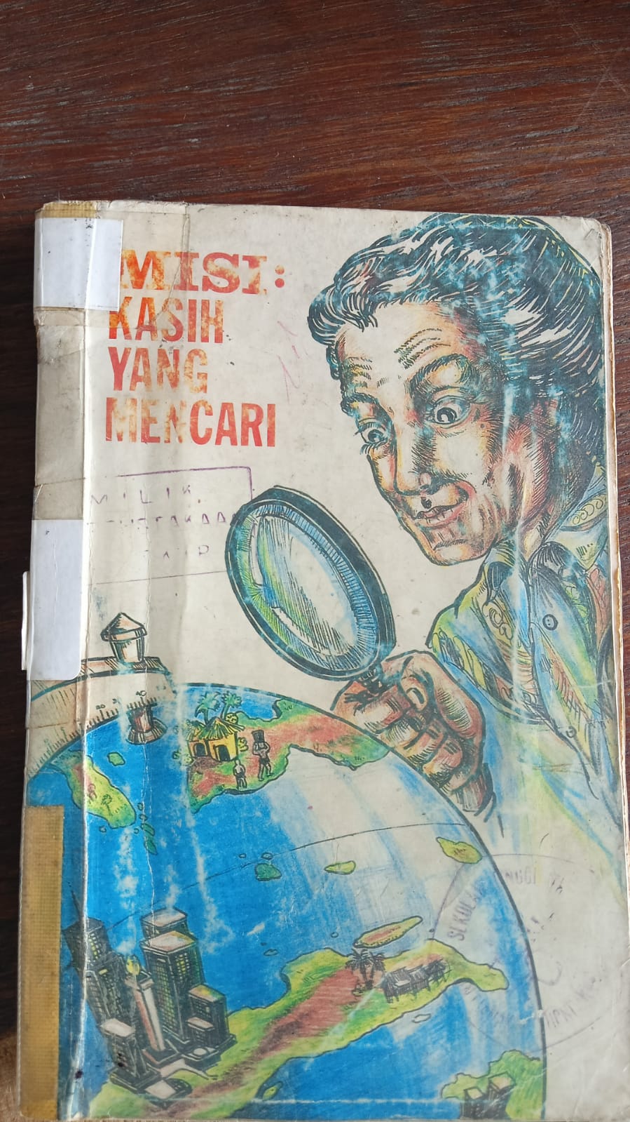 Cover buku Misi kasih yang mencari