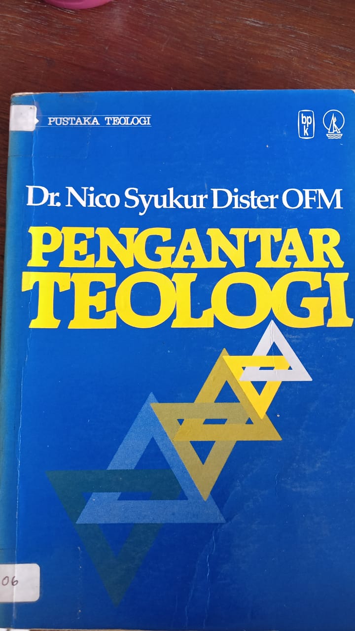Cover buku Pengantar Teologi