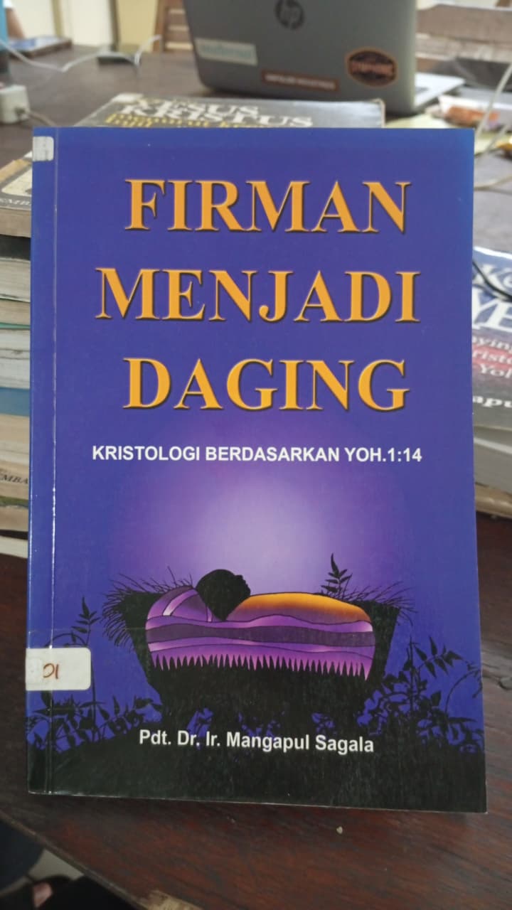 Cover buku Firman menjadi daging